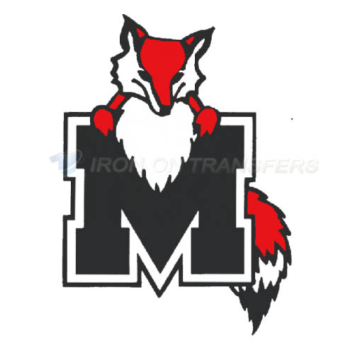 Marist Red Foxes Logo T-shirts Iron On Transfers N4955